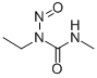 1-nitroso-1-ethyl-3-methylurea Struktur