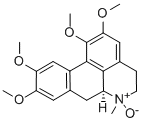 (6aS)-5,6,6a,7-Tetrahydro-1,2,9,10-tetramethoxy-6-methyl-4H-dibenzo[de,g]quinoline 6-oxide Struktur