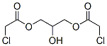 Bis(chloroacetic acid)2-hydroxy-1,3-propanediyl ester Struktur