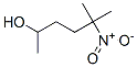 5-methyl-5-nitro-hexan-2-ol Struktur