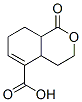 1-oxo-3,4,4a,7,8,8a-hexahydroisochromene-5-carboxylic acid Struktur