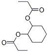 (2-propanoyloxycyclohexyl) propanoate Struktur