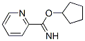 2-Pyridinecarboximidicacid,cyclopentylester(9CI) Struktur