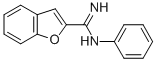 2-Benzofurancarboximidamide, N-phenyl- Struktur