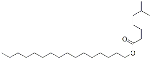 hexadecyl isooctanoate Struktur