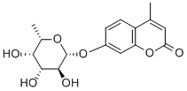 4-METHYLUMBELLIFERYL BETA-L-FUCOPYRANOSIDE Structure