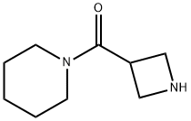 Piperidine, 1-(3-azetidinylcarbonyl)- (9CI) Struktur