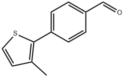 4-(3-Methylthiophen-2-yl)benzaldehyde Struktur