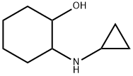 Cyclohexanol, 2-(cyclopropylamino)- (9CI) Struktur