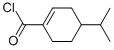 1-Cyclohexene-1-carbonyl chloride, 4-(1-methylethyl)- (9CI) Struktur