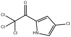 2,2,2-TRICHLORO-1-(4-CHLORO-1H-PYRROL-2-YL)ETHANONE Struktur