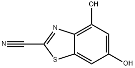 2-Benzothiazolecarbonitrile,4,6-dihydroxy-(7CI,8CI) Struktur