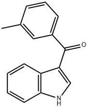 (1H-INDOL-3-YL)-M-TOLYL-METHANONE Struktur