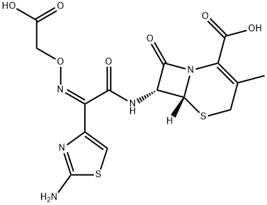 (6R,7R)-7-[[(2Z)-2-(2-AMino-4-thiazolyl)-2-[(carboxyMethoxy)iMino]acetyl]aMino]-3-Methyl-8-oxo-5-thia-1-azabicyclo[4.2.0]oct-2-ene-2-carboxylic Acid