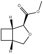 3-Oxabicyclo[3.2.0]heptane-2-carboxylicacid,methylester,(1S,2S,5R)-(9CI) Struktur