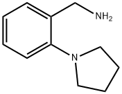 (2-吡咯烷-1-YL苯基)甲胺, 72752-53-5, 結構式