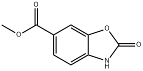 Methyl 2-oxo-2,3-dihydro-1,3-benzoxazole-6-carboxylate Struktur