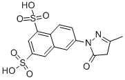 6-(4,5-Dihydro-3-methyl-5-oxo-1H-pyrazol-1-yl)naphthalene-1,3-disulfonic acid price.