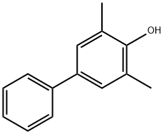 3,5-Dimethylbiphenyl-4-ol Struktur