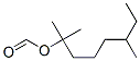 2,6-dimethyl-2-octyl formate Struktur