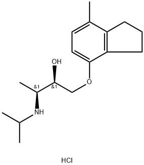 threo-ICI 118551 Hydrochloride Struktur