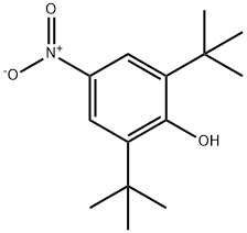 DI-TERTBUTYLNITROPHENOL Struktur