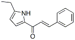 2-Propen-1-one,1-(5-ethyl-1H-pyrrol-2-yl)-3-phenyl-,(2E)-(9CI) Struktur