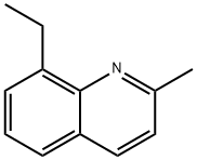 8-ETHYL-2-METHYLQUINOLINE Struktur