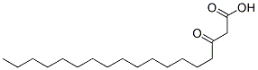 (1-oxohexadecyl)acetic acid Struktur