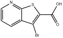 3-BroMothieno[2,3-b]pyridine-2-carboxylic acid Struktur