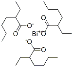 2-ethylhexanoic acid, bismuth salt Struktur