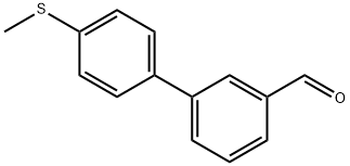 4'-METHYLSULFANYL-BIPHENYL-3-CARBALDEHYDE Struktur