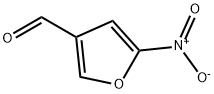 3-Furancarboxaldehyde, 5-nitro Struktur