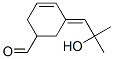 5-(2-hydroxy-2-methylpropylidene)cyclohex-3-ene-1-carbaldehyde Struktur