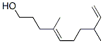 4,8-dimethyl-4,9-decadien-1-ol Struktur