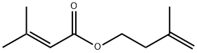 3-methyl-3-butenyl 3-methyl-2-butenoate Struktur