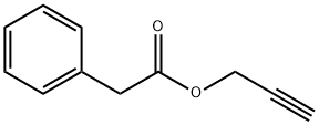 2-Phenylacetic acid propargyl ester Struktur