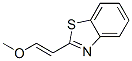 Benzothiazole, 2-(2-methoxyethenyl)- (9CI) Struktur