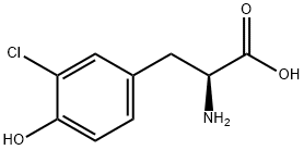 3-chlorotyrosine Struktur