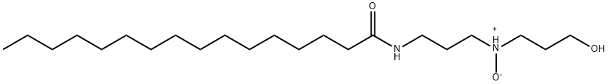 N-[3-[(2-Hydroxyethyl)methylamino]propyl]hexadecanamide N-oxide Struktur