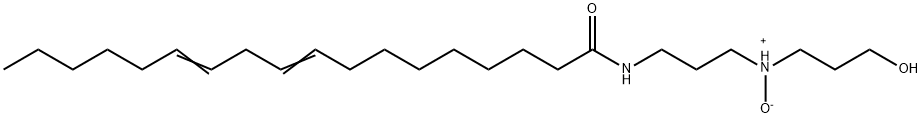 N-[3-[(2-Hydroxyethyl)methylamino]propyl]-9,12-octadecadienamide N-oxide Struktur