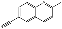 2-METHYL-6-QUINOLINECARBONITRILE Struktur