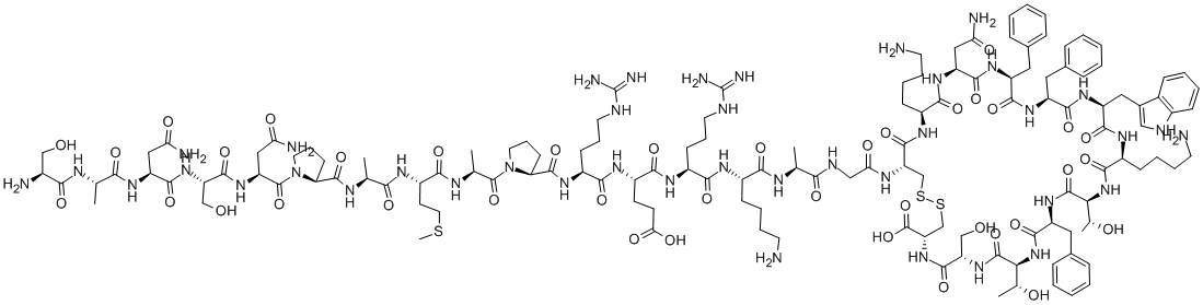 SOMATOSTATIN 28, CYCLIC Struktur