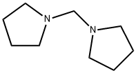 1-(pyrrolidin-1-ylmethyl)pyrrolidine Struktur