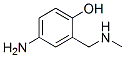 Phenol, 4-amino-2-[(methylamino)methyl]- (9CI) Struktur