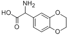 AMINO-(2,3-DIHYDRO-BENZO[1,4]DIOXIN-6-YL)-ACETIC ACID Struktur