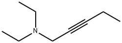 1-DIETHYLAMINO-2-PENTYNE Struktur