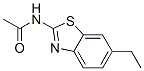 Acetamide, N-(6-ethyl-2-benzothiazolyl)- (9CI) Struktur