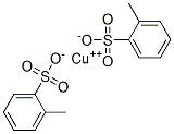 copper bis(methylbenzenesulphonate) Struktur