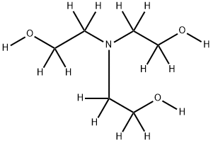 TriethanolaMine-d15 Struktur